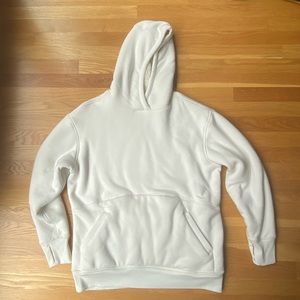 Athleta Reversible Sherpa Sweatshirt Hoodie